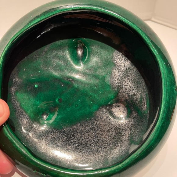 Vintage Sign Frank Moreno Green Pottery - Picture 14 of 16